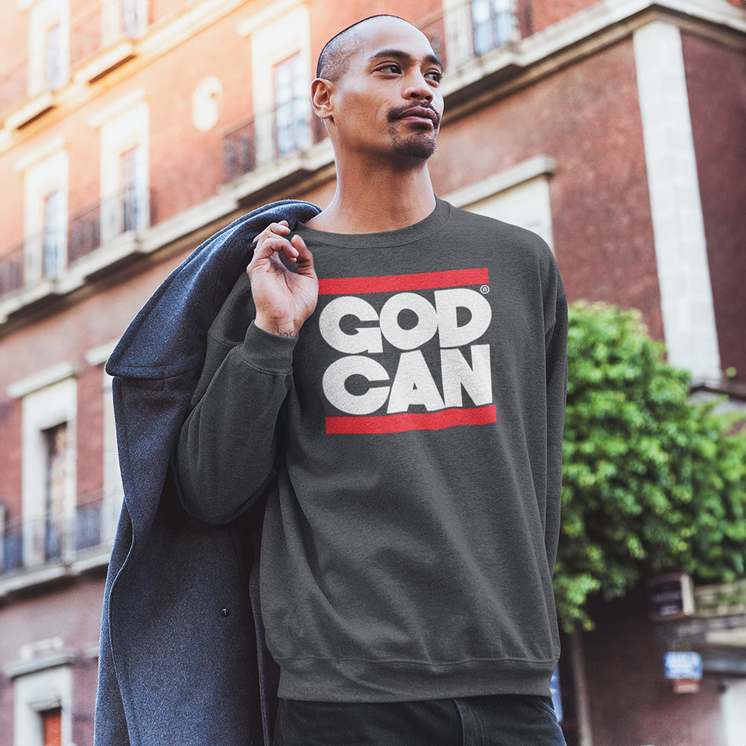 GOD CAN Crewnecks
