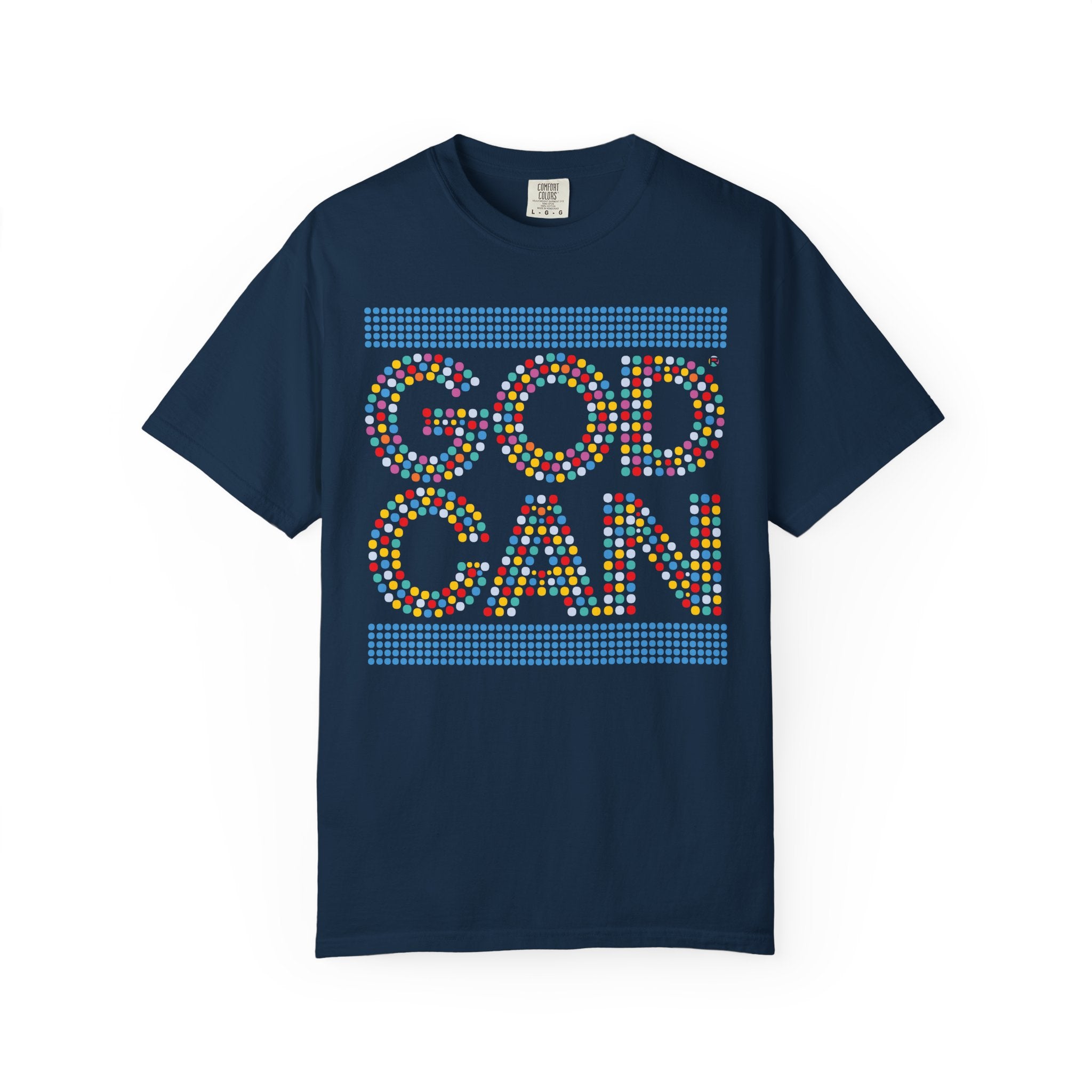 God Can Lite Brite Tee