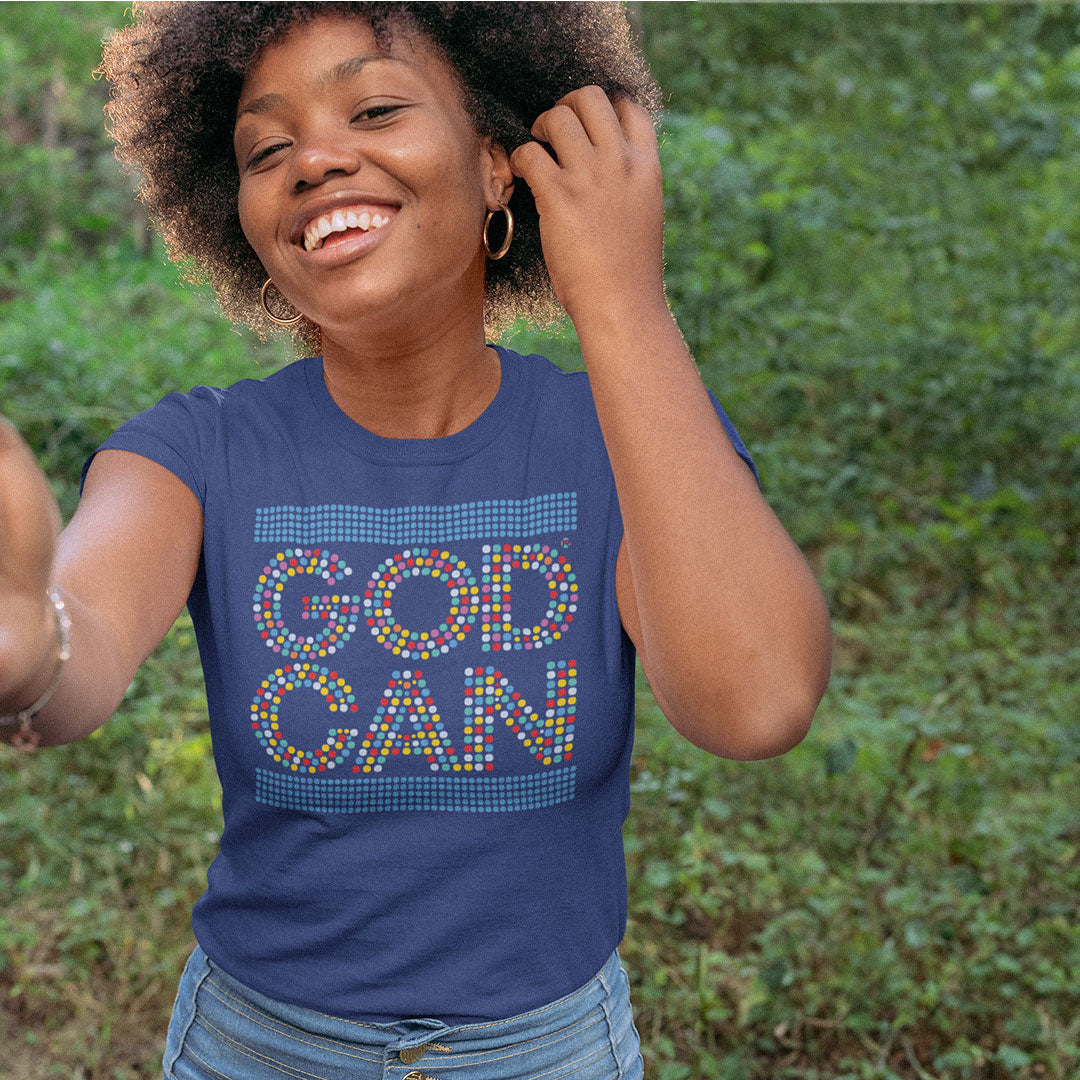 God Can Lite Brite Tee