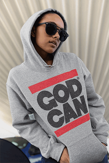 God Can Hoodie — Inspirational Faith Pullover